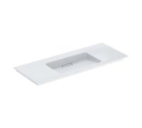 Geberit Geberit Meuble vasque One 120 cm, sans robinet + trop-plein, blanc K-Tect/blanc Quantité:1