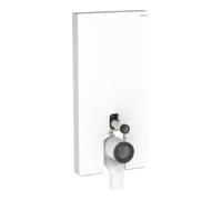 Geberit Geberit Module WC sur pied Monolith Plus H 101 cm, blanc brillant, côté aluminium Quantité:1