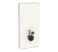 Geberit Geberit Module WC suspendu Monolith Plus H 101 cm, verre satiné gris sable, face alu Quantité:1