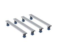 Geberit Geberit Pieds/Traverses dès 140 cm, résine minérale DW, 80x7,3x9-21 cm Quantité:1