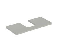 Geberit Geberit Plan de lavabo One 105x3x47 cm, greige/laqué m, AS mit. Quantité:1