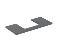 Geberit Geberit Plan de lavabo One 105x3x47 cm, lave/lacqué m, AS mit. Quantité:1