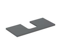 Geberit Geberit Plan de lavabo One 105x3x47 cm, lave/lacqué m, AS mit. Quantité:1