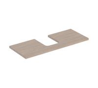 Geberit Geberit Plan de lavabo One 120x3x47 cm, chêne/bois mélaminé, AS mit. Quantité:1