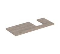 Geberit Geberit Plan de lavabo One 120x3x47 cm, N ép./bois mélaminé, AS re Quantité:1