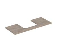 Geberit Geberit Plan de lavabo One 120x3x47cm, N chêne/Mélaminé, AS mit. Quantité:1