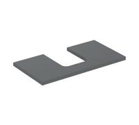 Geberit Geberit Plan de lavabo One 90x3x47 cm, lava/laqué m, découpe incl. Quantité:1