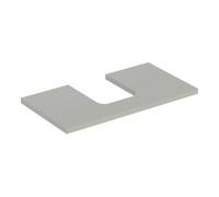 Geberit Geberit Plan de lavabo One 90x3x47cm, greige/laqué m, AS mit. Quantité:1