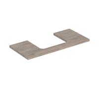 Geberit Geberit Plan de vasque One 105x3x47 cm, N ép./bois mélaminé, AS mit. Quantité:1