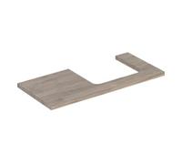 Geberit Geberit Plan de vasque One 105x3x47 cm, N ép./bois mélaminé, AS re Quantité:1