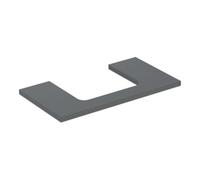 Geberit Geberit Plan de vasque One 90x3x47 cm, lave/laqué m, découpe incl. Quantité:1