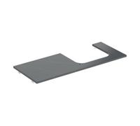 Geberit Geberit Plan vasque One 120x2x47 cm, AS R, SZ, marbre noir/mat Quantité:1