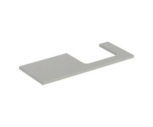 Geberit Geberit Plan vasque One 120x3x47 cm, greige/laqué m, AS re Quantité:1