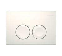 Geberit Geberit Plaque de commande Delta 25 blanc alpin, pour chasse 2 volumes Quantité:1