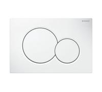Geberit 115.770.11.5 pièce de remplacement de chasse d’eau Plaque de rinçage Blanc