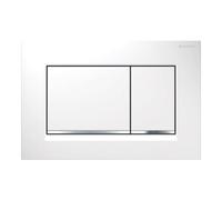 Geberit Geberit Plaque de commande Sigma 20 Pl/T blanc, rayures vc, pour 2-Mg, plastique Quantité:1