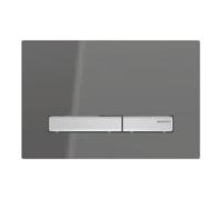 Geberit Geberit Plaque de commande Sigma 50 Pl verre vsp, Pl/T vc, carrée, f 2-Mg-chasse. Quantité:1