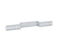 Geberit Plaque de montage Mepla pour deux raccords de vannes 100 et 120 mm, 601731001