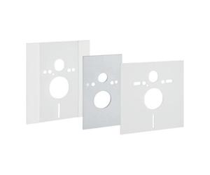 Geberit Geberit Plaque de recouvrement Duofix avec isolation phonique, pour WC, renforcée, ES, courbée Quantité:1