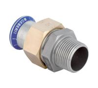 Geberit Geberit raccord de transition Mapress d 15xR 1/2, labs-f, m AG, acier inoxydable Quantité:1