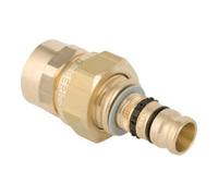 Geberit Geberit raccord de transition Mepla d= 63mmxRp 2, avec raccord intérieur, laiton rouge Quantité:1