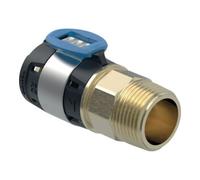 Geberit Geberit raccord FlowFit d= 25 mm, R 1/2, avec filetage extérieur Quantité:1