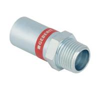 Geberit Geberit raccord Mapress acier C d 42xR 1 1/2, mâle fileté et emboîture, galvanisé Quantité:1