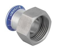 Geberit Geberit raccord Mapress d 15 mm x G 3/4, sans plomb, avec ÜWM/CrNi, ES Quantité:1