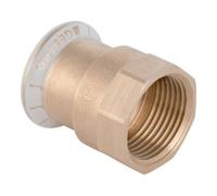 Geberit Geberit raccord Mapress d 35 mm x Rp 1, Cu, m filet intérieur, laiton rouge Quantité:1