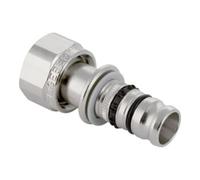 Geberit Geberit Raccord Mepla d 16 mm x G 1/2, mâle, nickelé, laiton Quantité:1