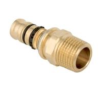 Geberit Geberit raccord Mepla d= 40 mm x R 11/4, avec mâle, laiton rouge Quantité:1