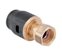 Geberit Geberit raccord PushFit d= 25 mm x G 1, avec écrou tournant, laiton rouge Quantité:1