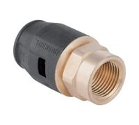 Geberit Geberit raccord PushFit d 25 mm x Rp 3/4, avec filetage intérieur, laiton rouge Quantité:1