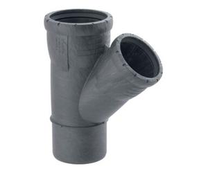 Geberit Geberit Raccord Silent Pro DN 100/100, 45°, haute insonorisation Quantité:1