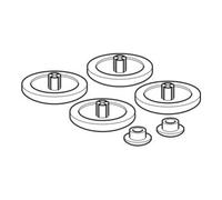 Geberit Geberit Réservoir tampon blanc, pour abattant WC Quantité:1
