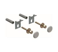 Geberit Geberit Set de fixation pour urinoir chrome, avec caches, 2 pièces Quantité:1