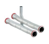 Geberit Geberit Set de raccord en T Mapress C-St. d= 15x15mm, pour retour, galvanisé extérieur Quantité:1