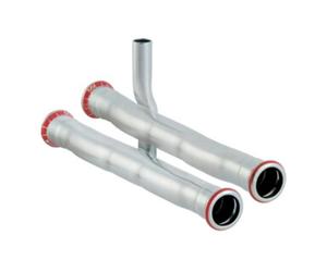 Geberit Geberit Set de raccord en T Mapress C-St. d= 22x15mm, pour retour, zingué extérieur Quantité:1