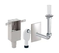 Geberit Geberit Siphon d’odeur encastré Ø 50/56mm, avec WEK et FBS, horizontal, hgl-vc Quantité:1