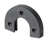 Geberit Geberit Sous-couche d'isolation acoustique avec raccord femelle Rp 1/2, noir, EPDM Quantité:1