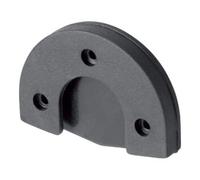 Geberit Geberit Sous-couche d'isolation phonique coudée 90°, noir, EPDM, m IG Rp 1/2 Quantité:1
