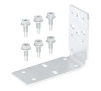 Geberit Geberit Système d'angle Duofix 8x10cm, acier galvanisé Quantité:12