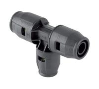 Raccord Plomberie Geberit PushFit en T réduit d25-20-25 652315001