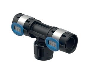 Geberit Geberit Té de dérivation FlowFit d 16 mm x Rp MF 1/2 x 16 mm, avec MasterFix, DG Quantité:1