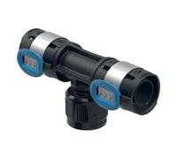 Geberit Geberit Té de dérivation FlowFit d 20 mm x Rp MF 1/2 x 16 mm, avec MasterFix, DG Quantité:1