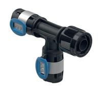 Geberit Geberit Té de raccordement FlowFit avec MasterFix, d 20mmx20mmxRpMF 1/2, dérivation Quantité:1