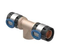 Geberit Pièce en T FlowFit 620163001 – DN 25/20/25, Ø 32 mm, Rp 3/4, filetage intérieur