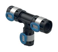 Geberit Pièce en T FlowFit 620104001 DN 32/15/32 Ø 40/20/40 mm 12,7 cm réduite