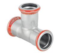 Geberit Geberit Té Mapress acier C Ø 18 mm, égal, galvanisé extérieur Quantité:1