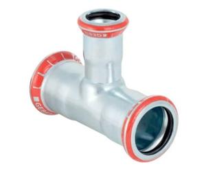 Geberit Geberit Té Mapress acier C d= 22x12x22mm, réduit Quantité:1